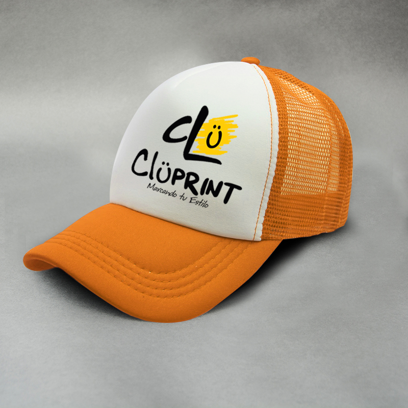 Gorra Trucker naranja